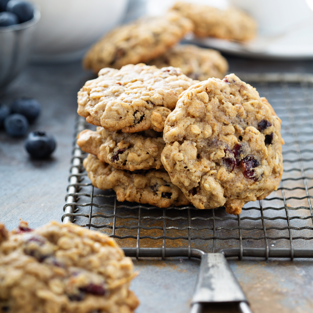 Oatmeal Raisin Chai Cookies